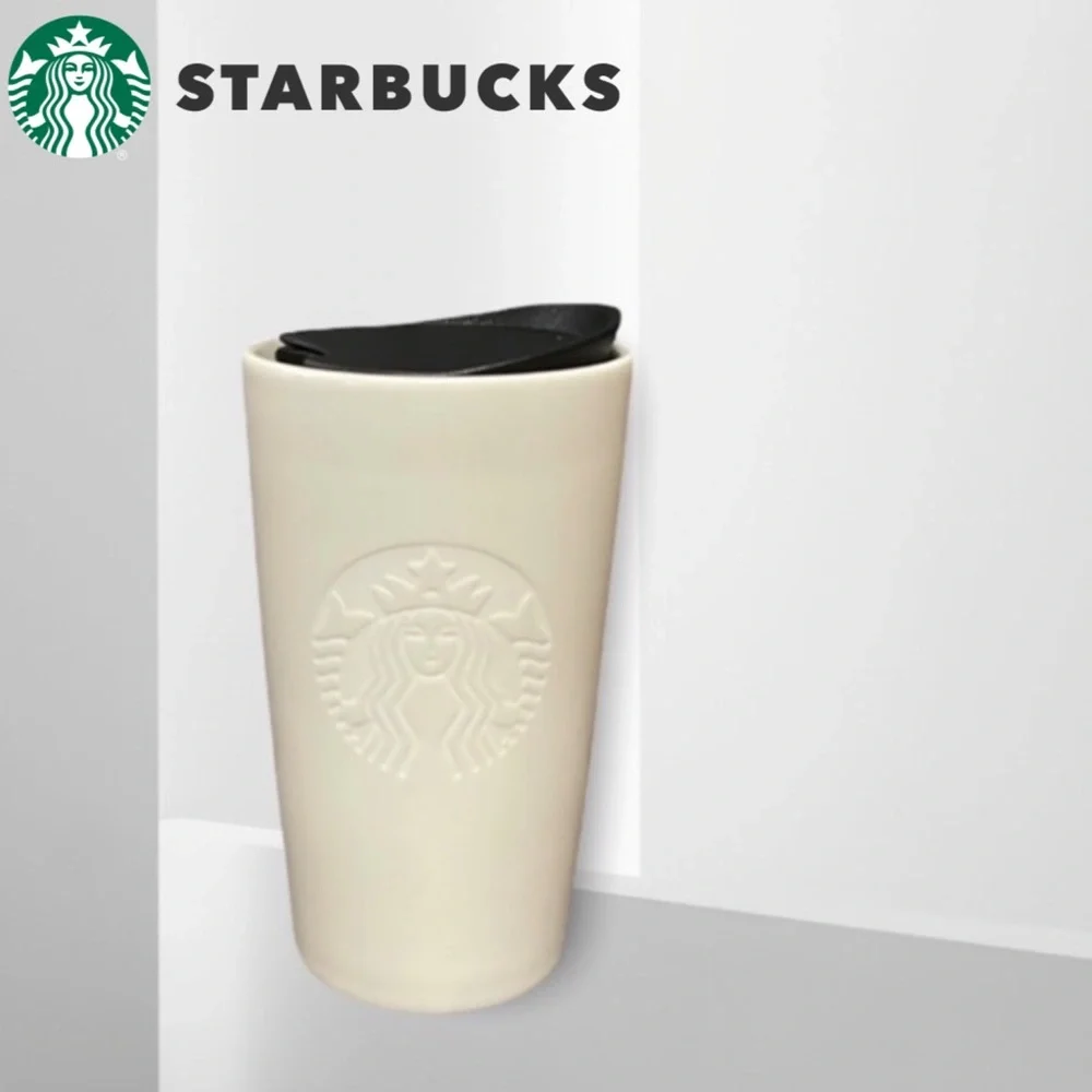 Starbucks Holiday 2020 White Ceramic Travel Mug
